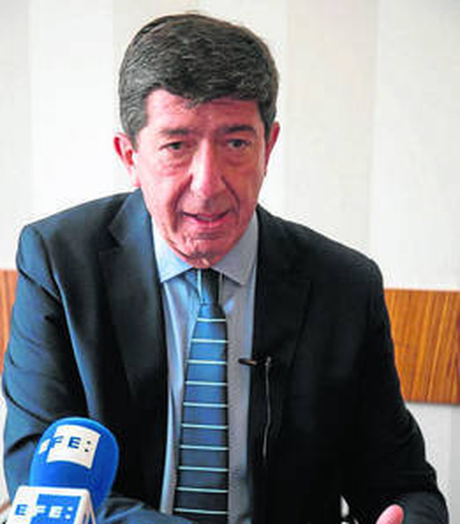 El vicepresidente de la Junta, Juan Marín.