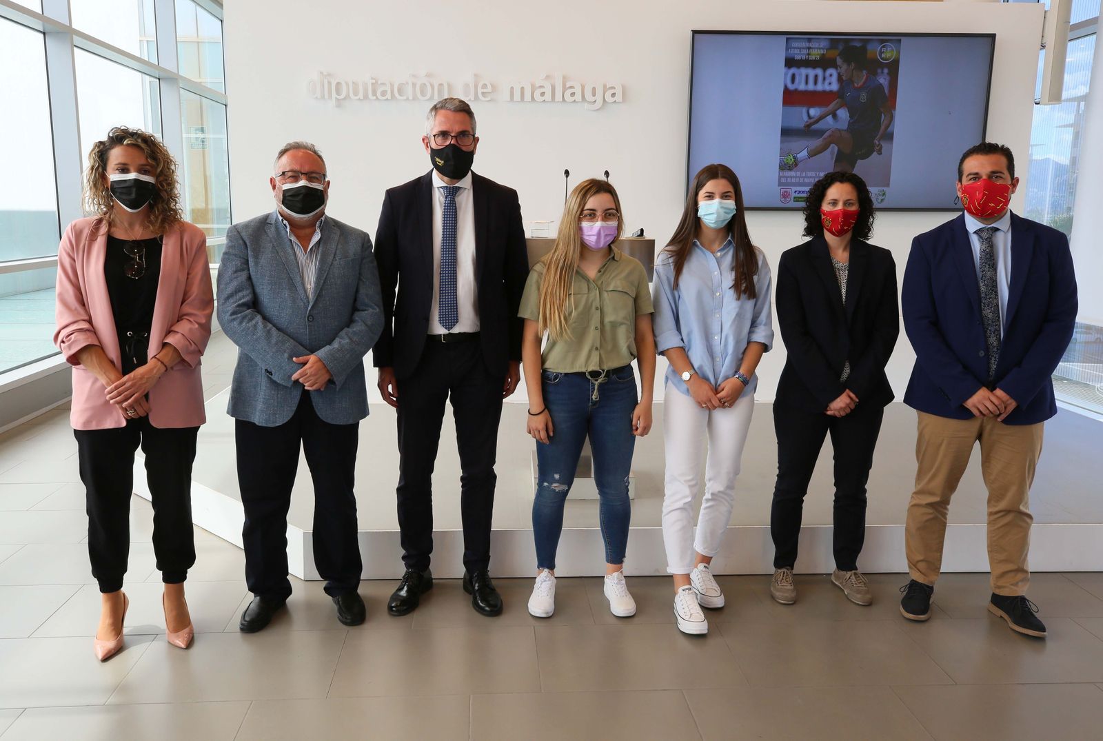 Presentación de los partidos de la sub 19 y la sub 21.