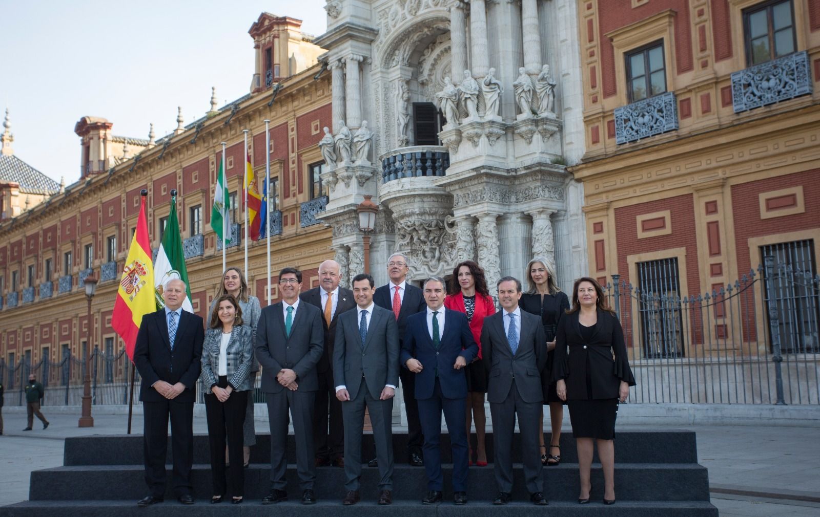 El nuevo Consejo de Gobierno de la Junta de Andalucía.