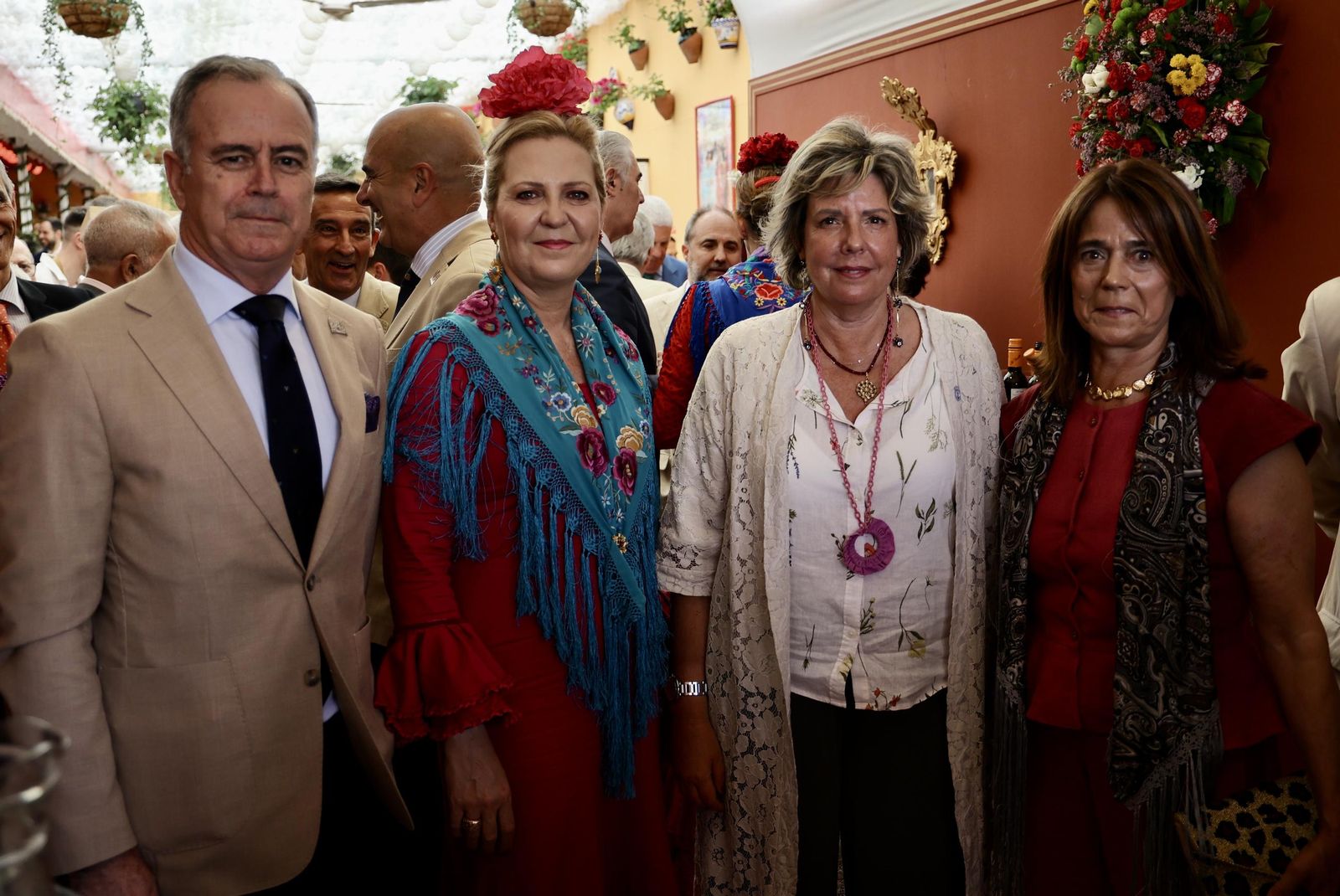 Recepción en la caseta de El Labradores