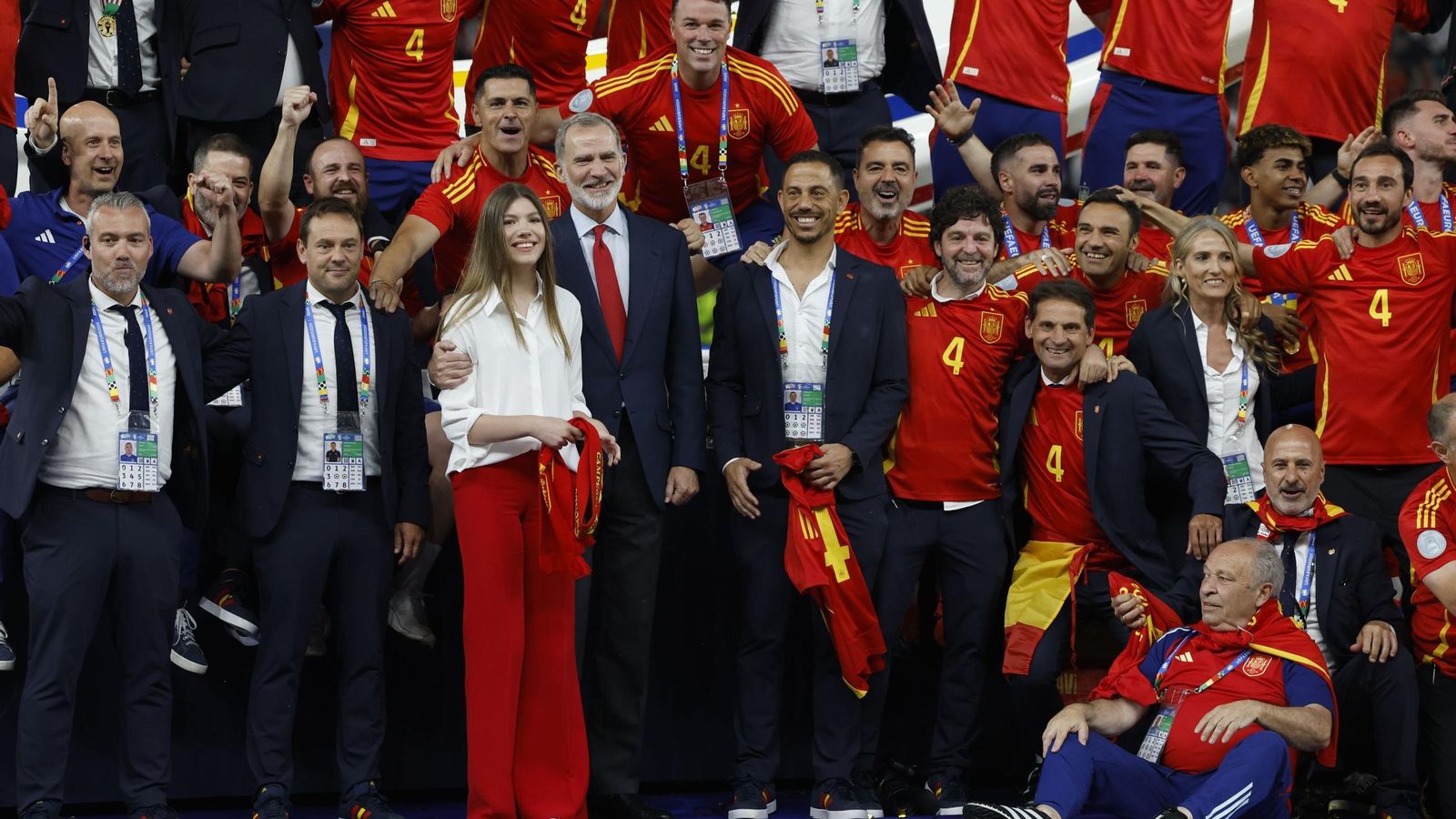 Las mejores fotos del título de España ante Inglaterra
