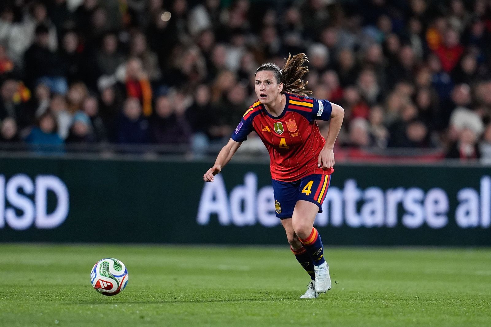 Las fotos del España-Islandia de fútbol femenino