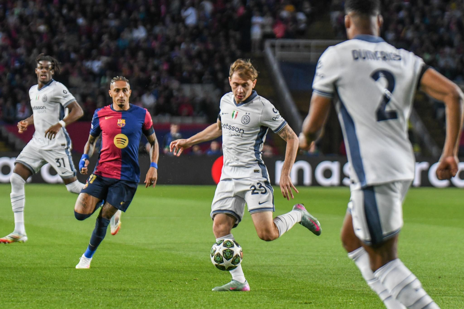 Las mejores fotos del Barcelona - Inter