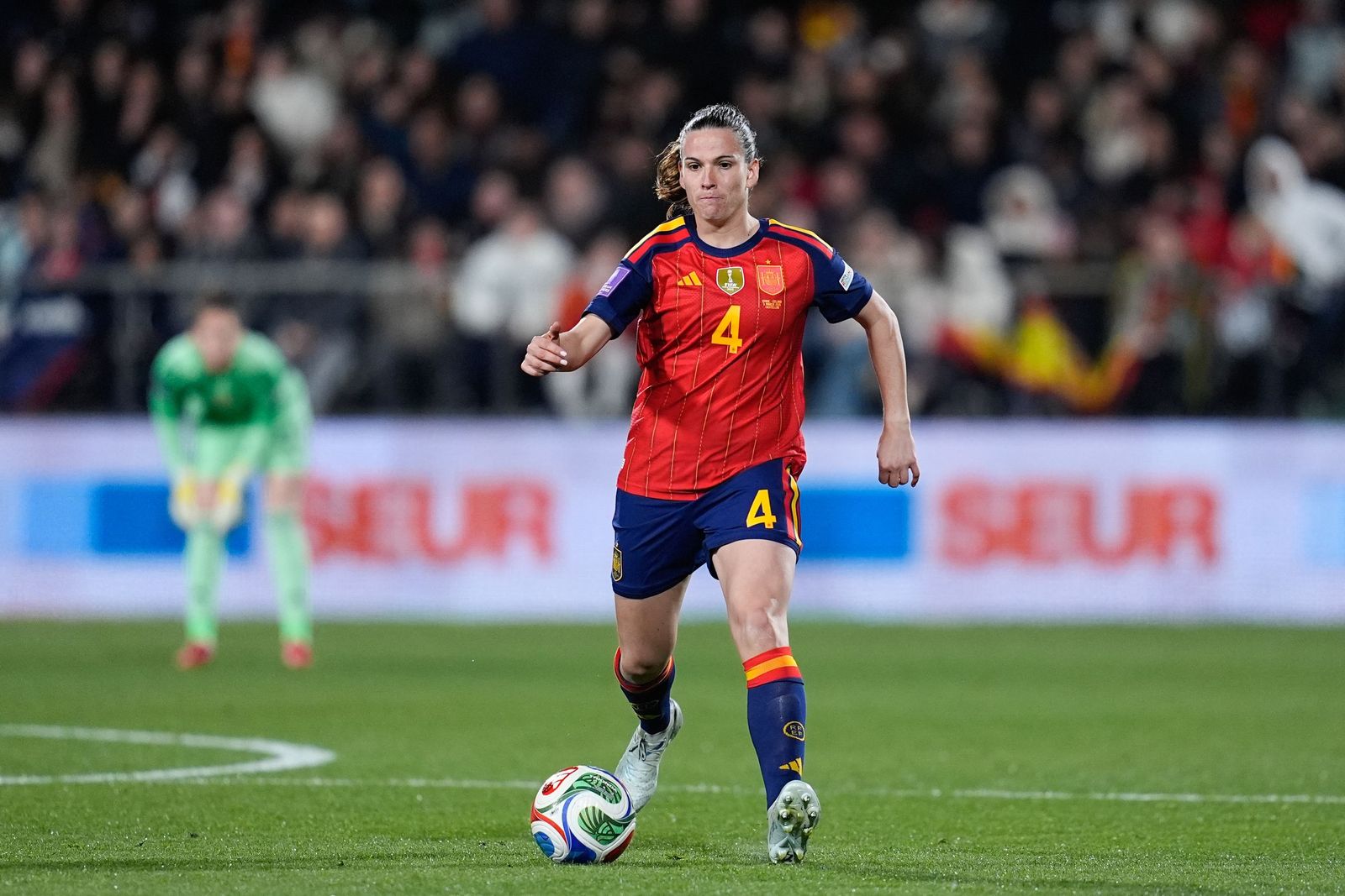 Las fotos del España-Islandia de fútbol femenino