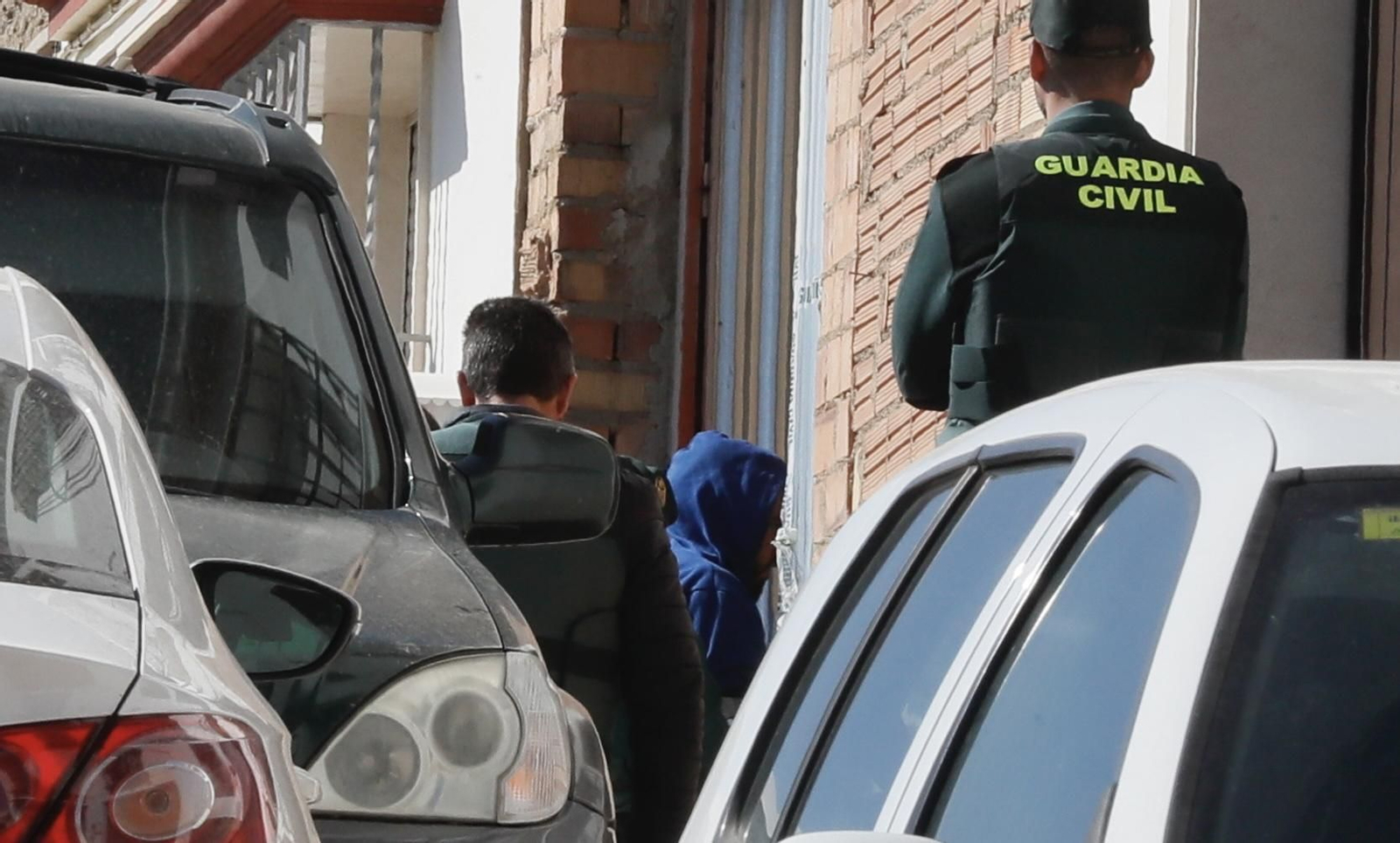 Fotos de la reconstrucción del crimen de El Rubio