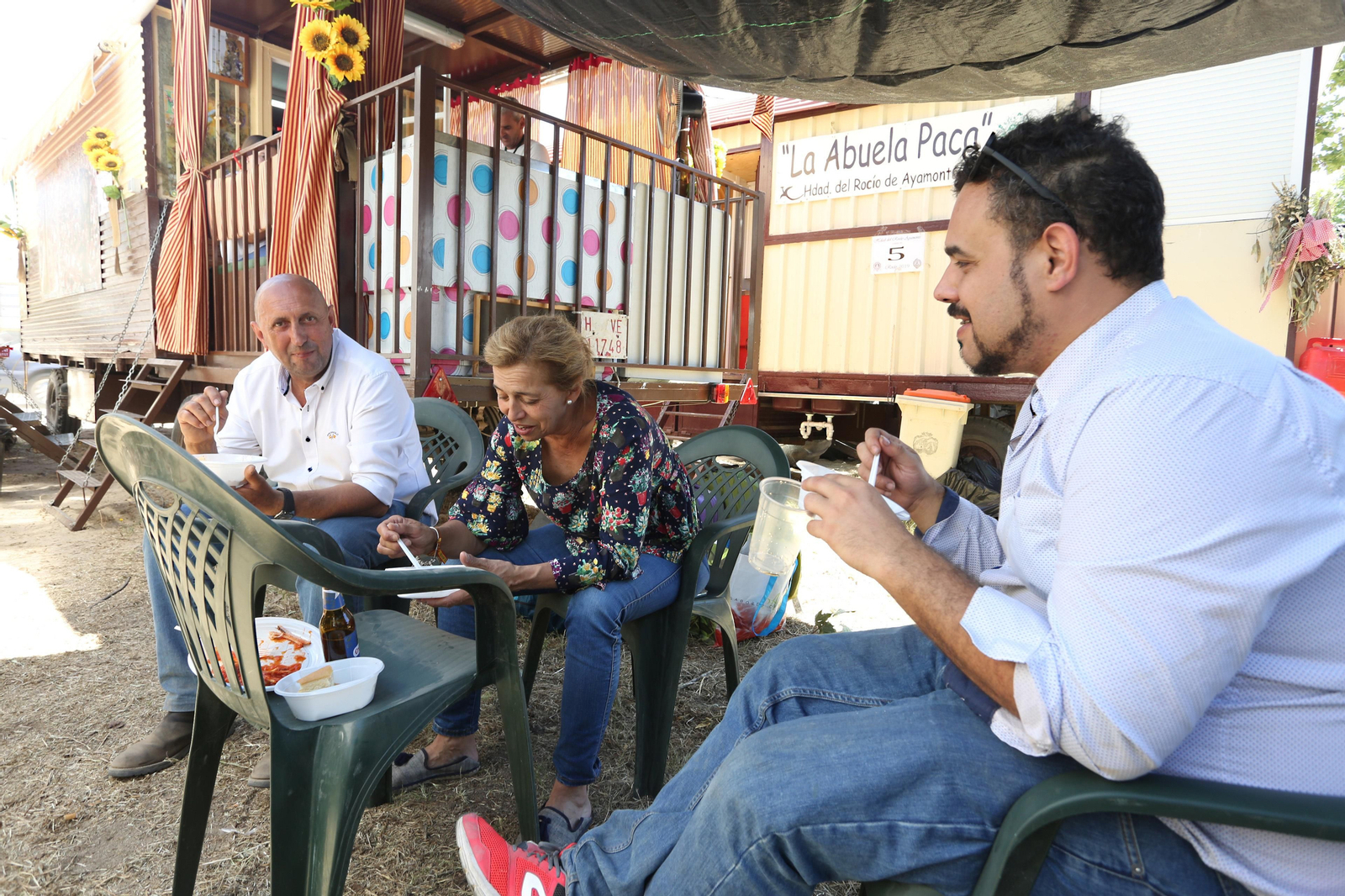 Imágenes del Lunes de Pentecostés en la Romería del Rocío 2019