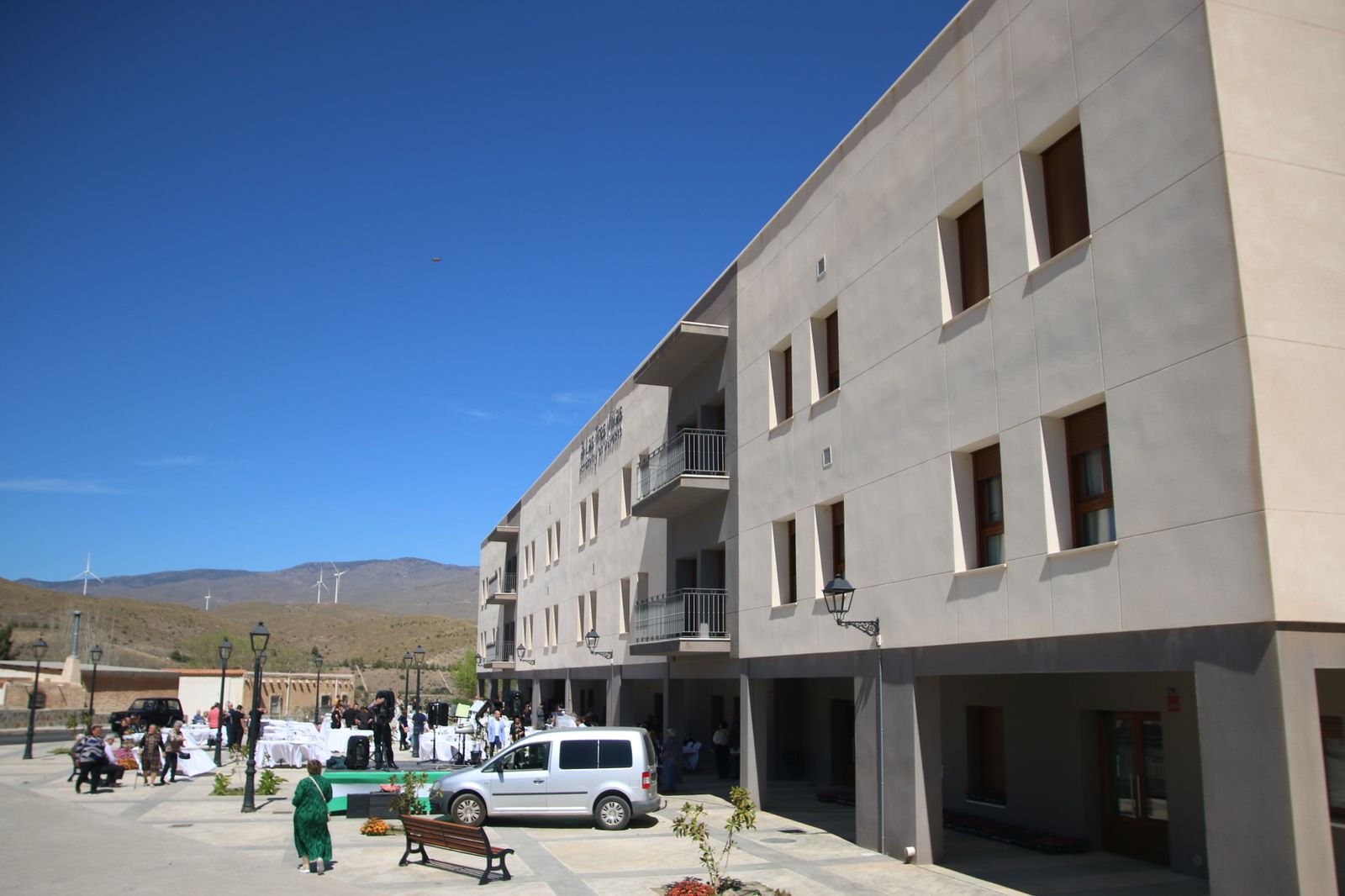 Jornada de puertas abiertas con motivo de la inauguración de la residencia de Las Tres Villas