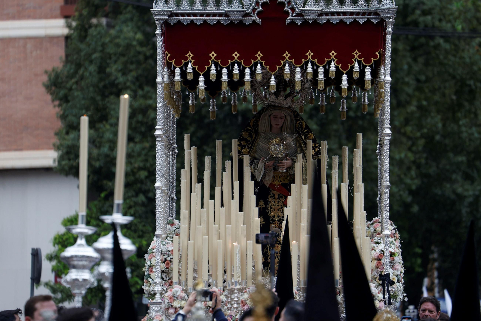 Las imágenes de la hermandad del Perdón  el Miércoles Santo en Córdoba