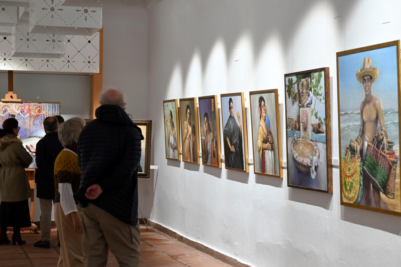 La exposición 'La mirada de Córdoba' de Rafael Martín en el Palacio de Viana, en imágenes