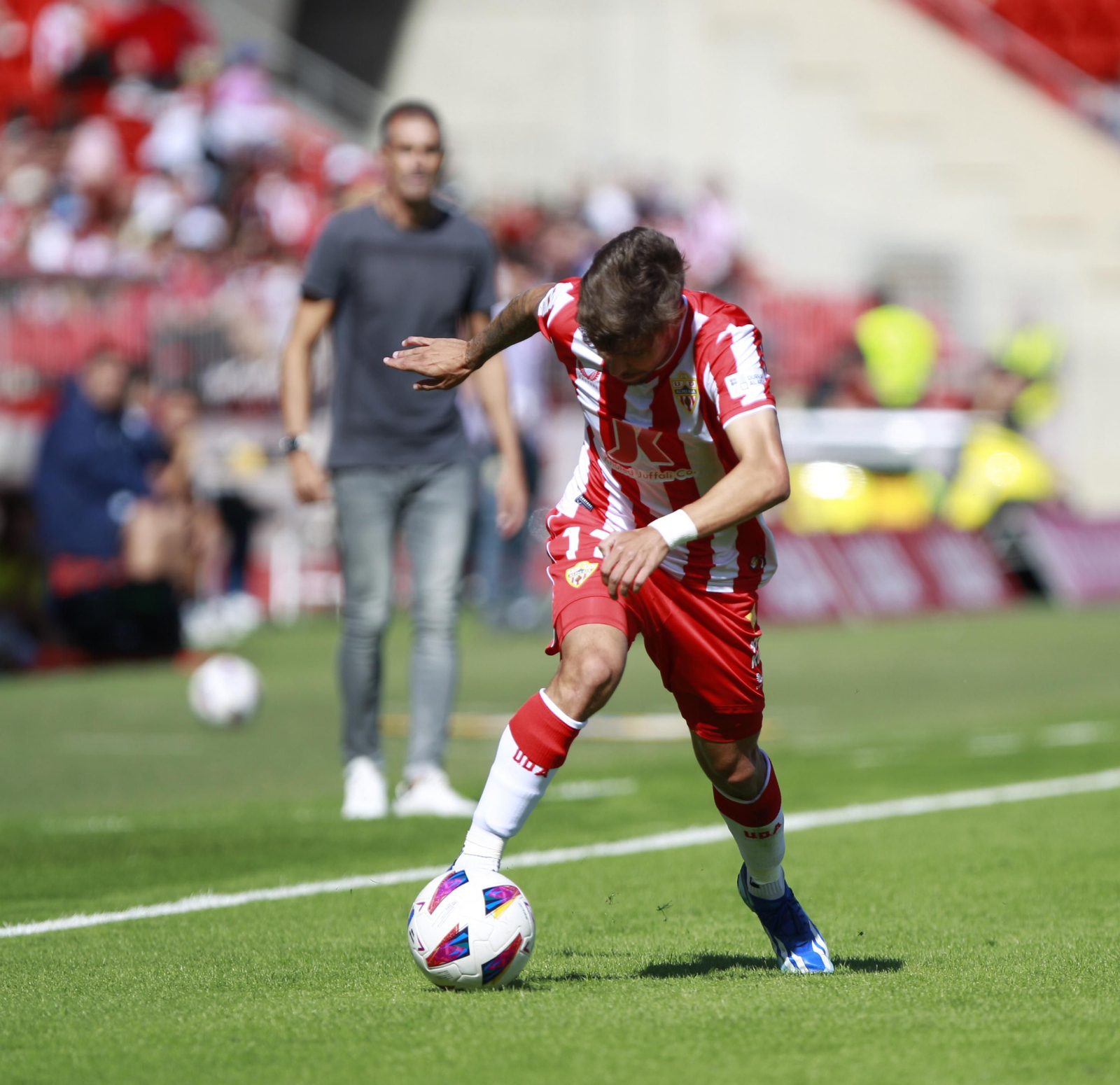 Imágenes del partido U.D. Almería-U.D. Las Palmas