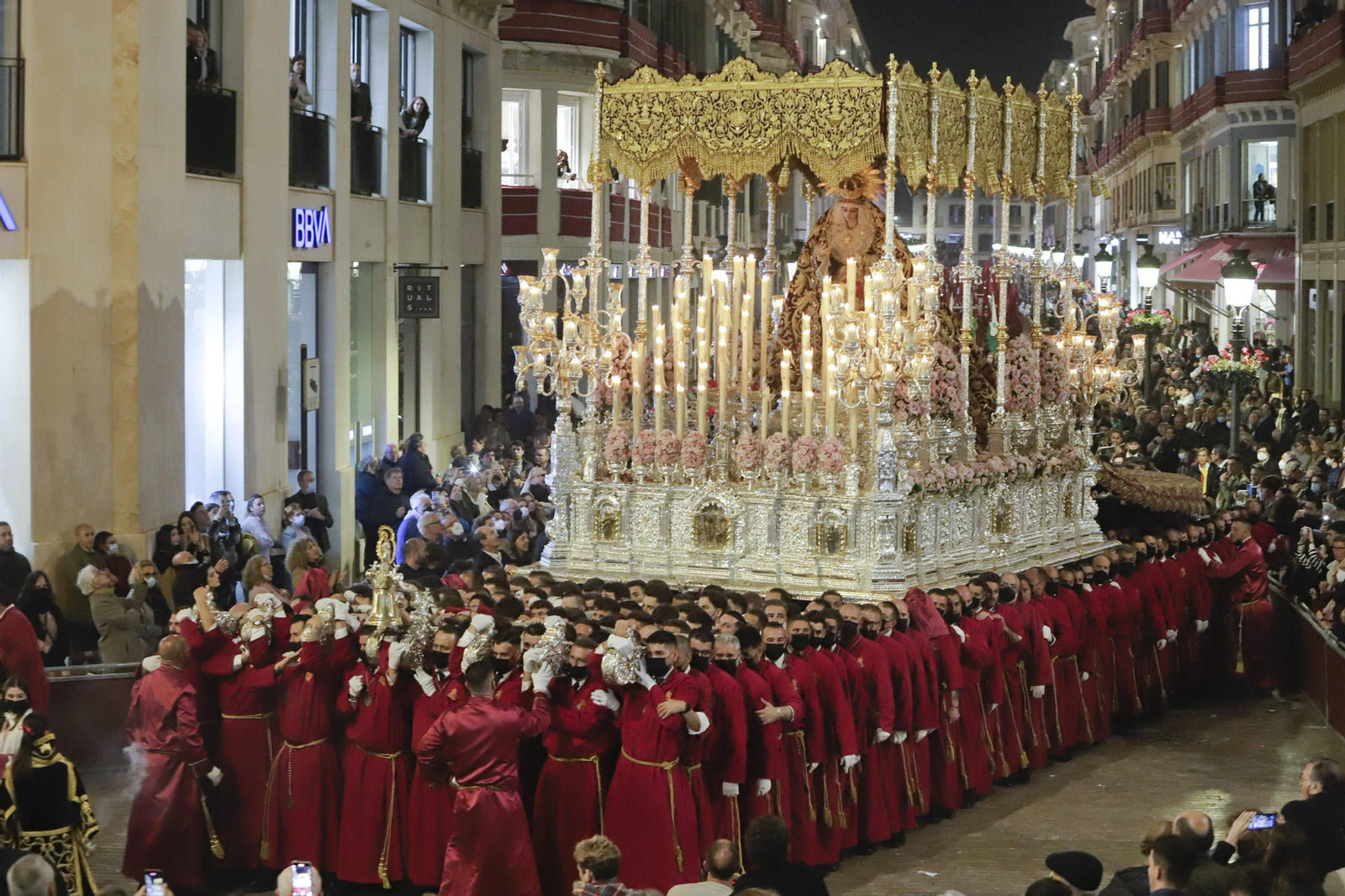 Las fotos del Cautivo, en el Lunes Santo de Málaga