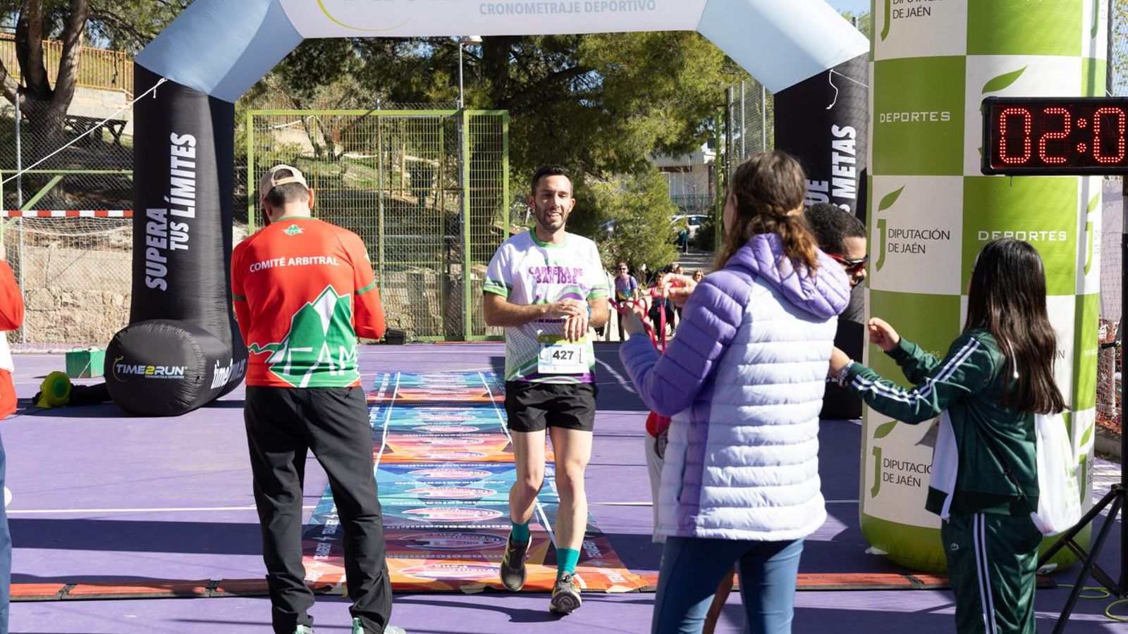 En imágenes: kilómetros para la esperanza de Celia en el CxM Trail Solidario IES Fuente de la Peña (I)