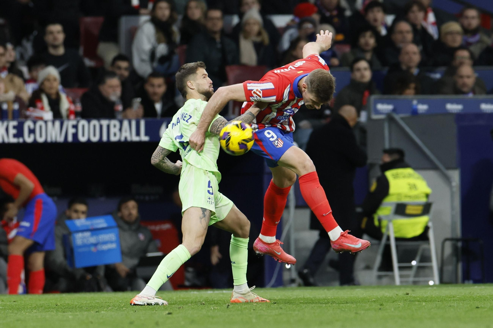 Las fotos de la remontada en el Atlético - Barcelona