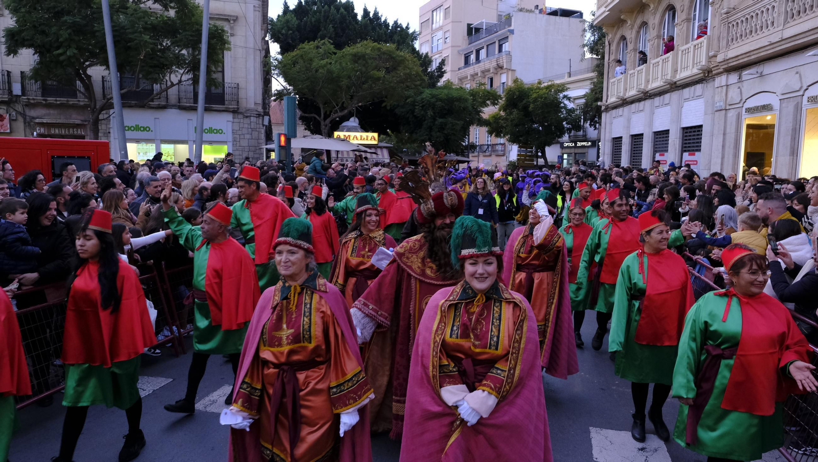 La Cabalgata de Reyes Magos de Almería, en imágenes