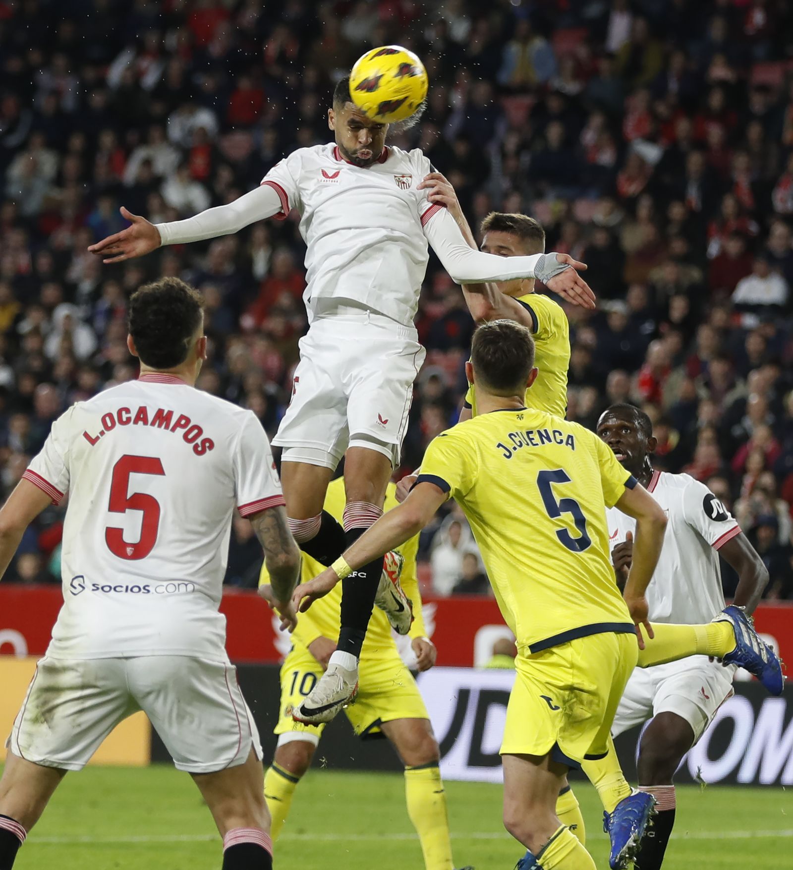 Las fotos del Sevilla fc-Villarreal