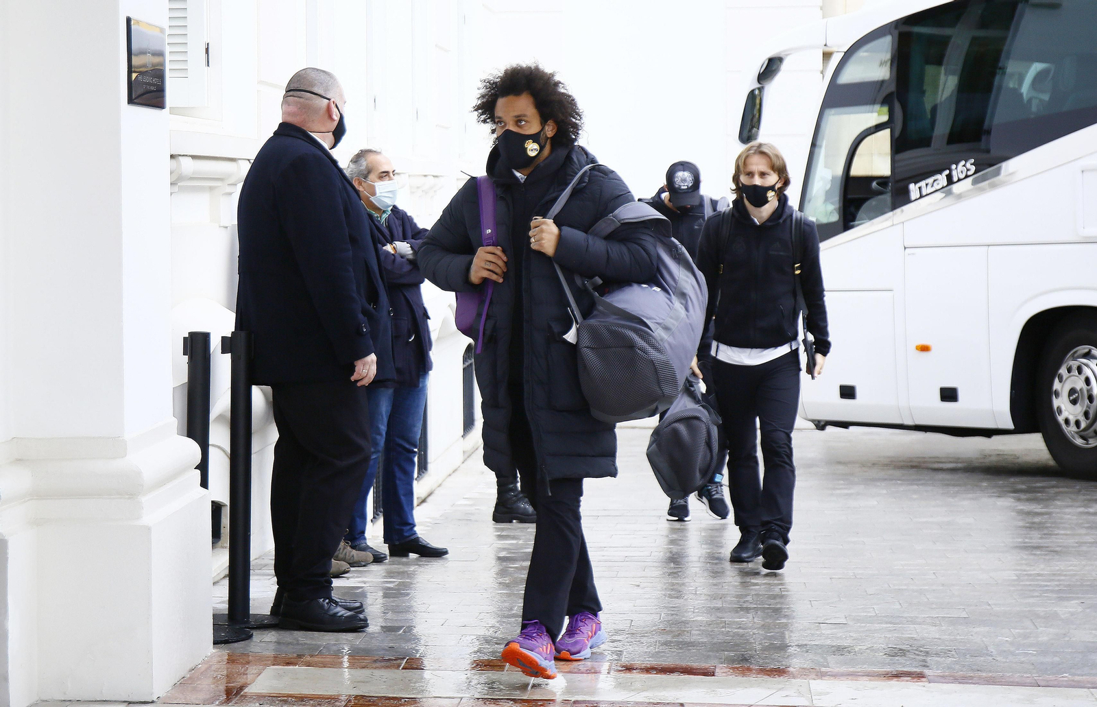Las fotos del Real Madrid en Málaga para la Supercopa