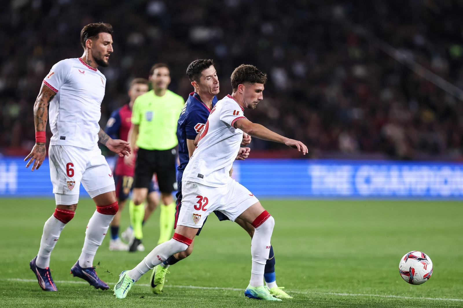 Las fotos del Barcelona - Sevilla