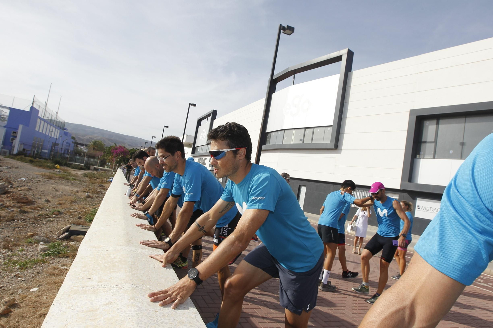 Fotogalería triatleta Javier Gómez Noya en Almería