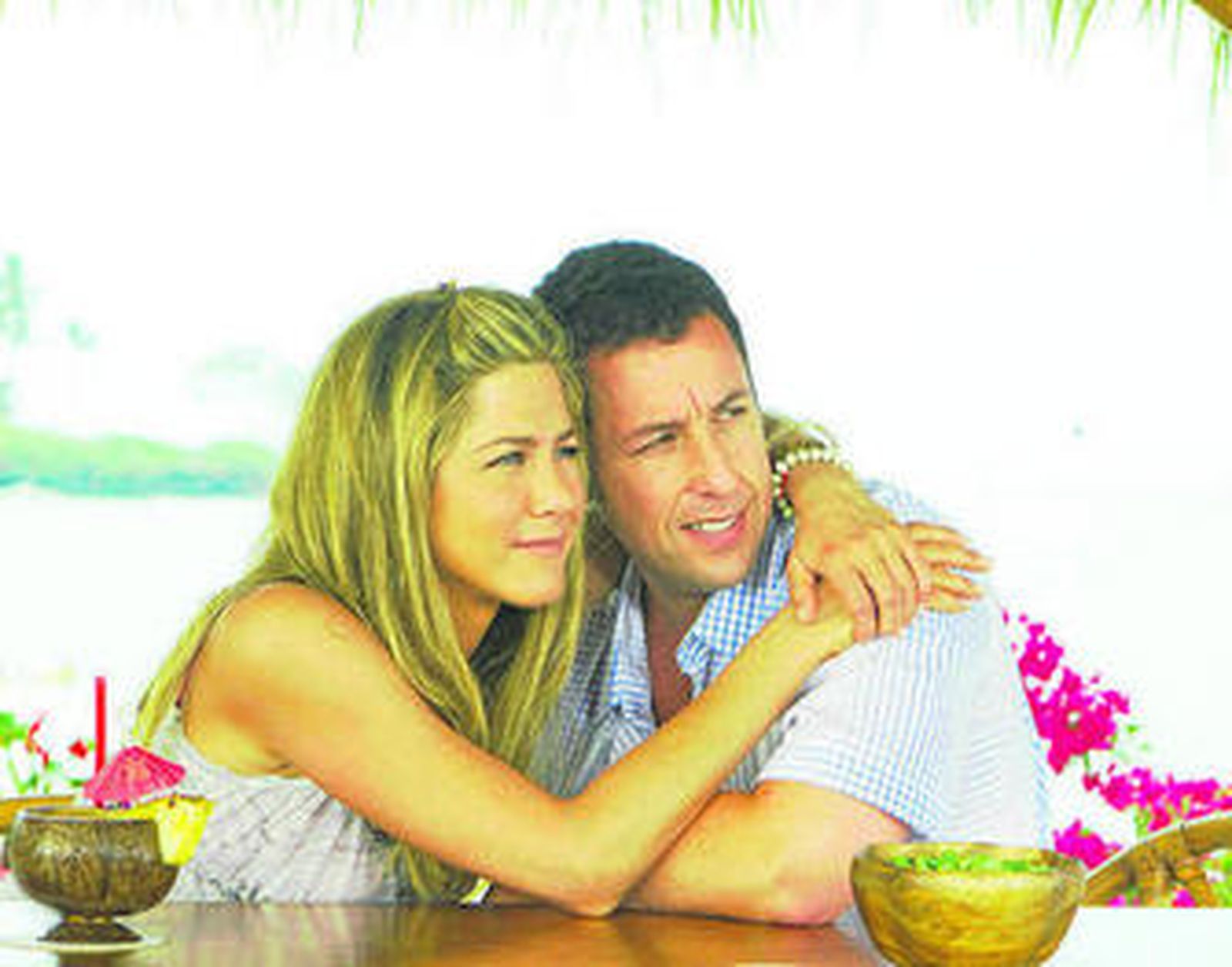 Jennifer Aniston y Adam Sandler,