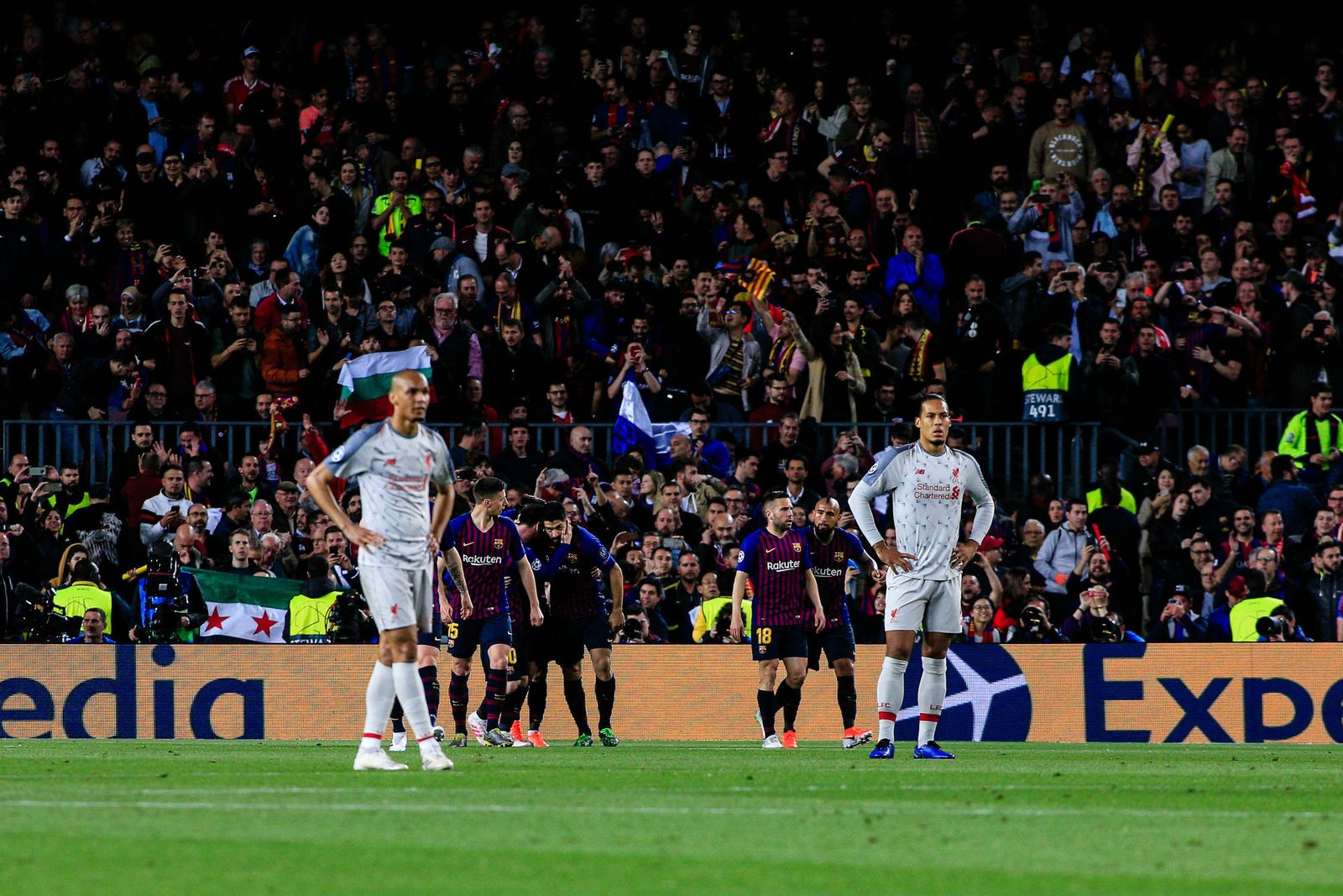 Las imágenes del Barça - Liverpool de semifinales de Champions League