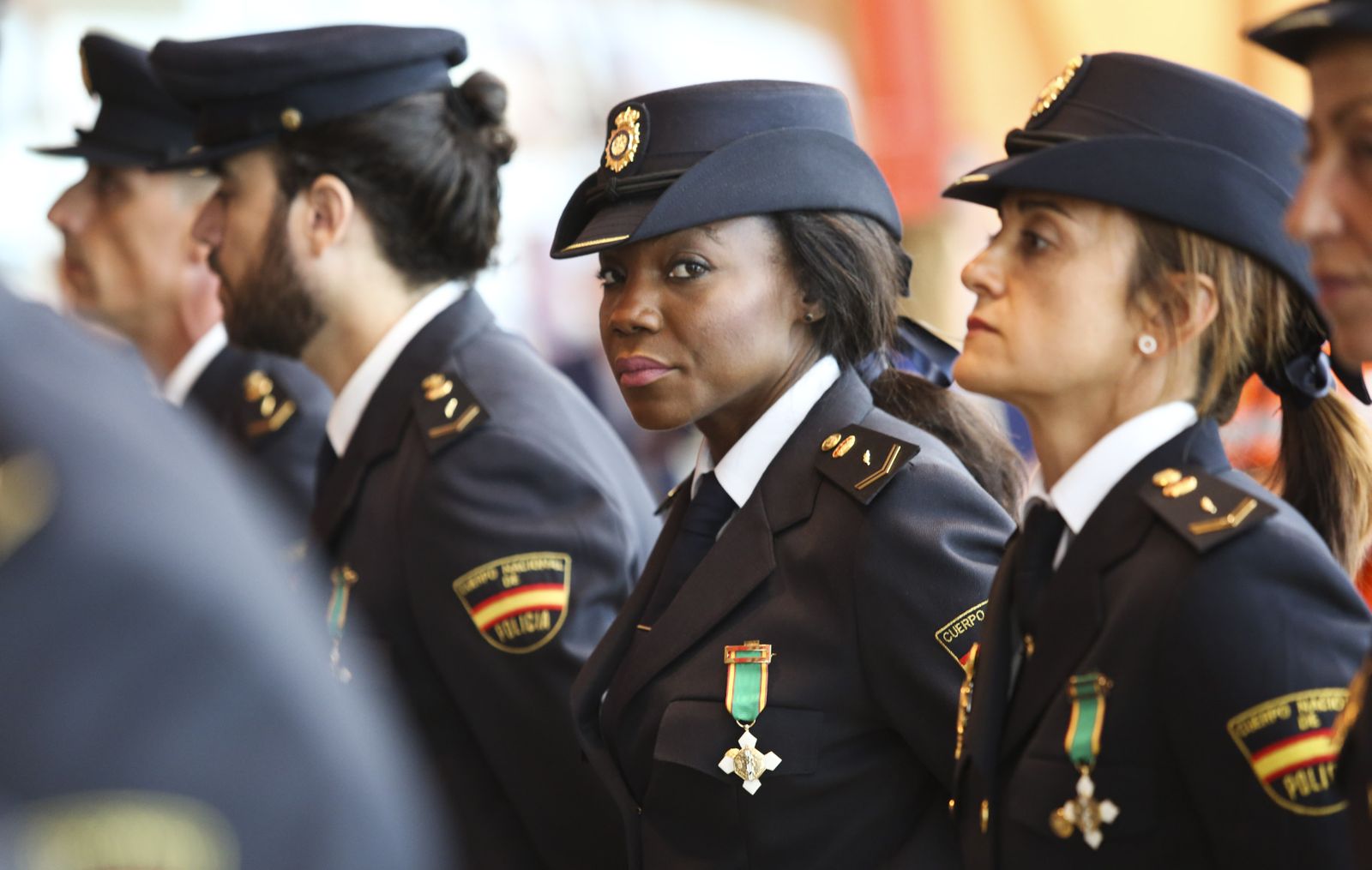 Las fotos del día del patrón de la Policía Nacional en Málaga