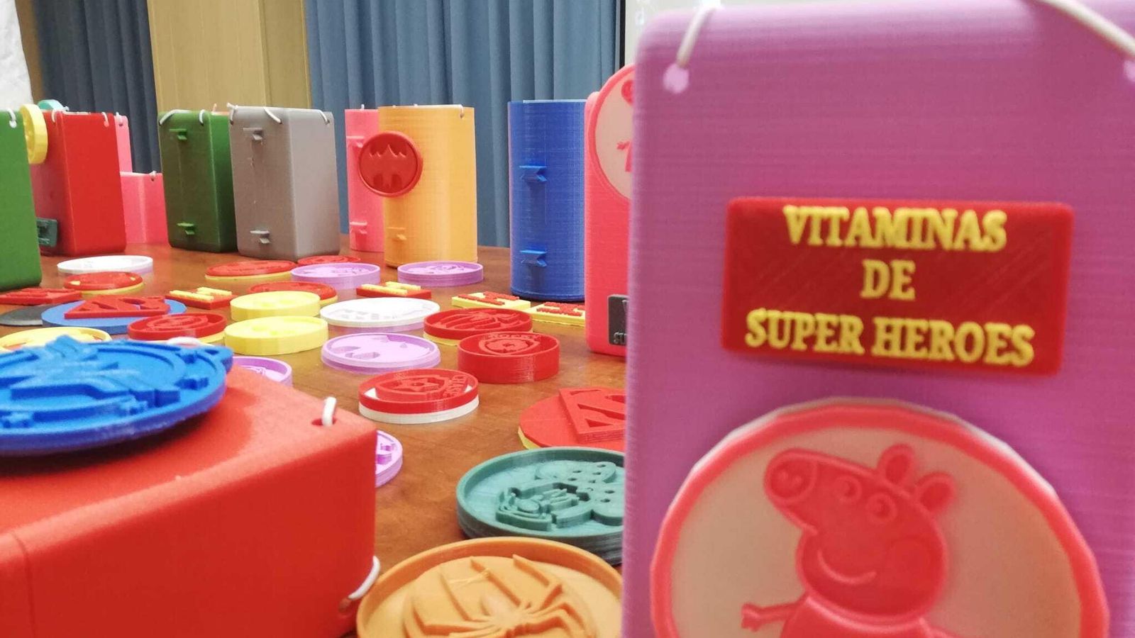 'Vitaminas de superhéroes'.