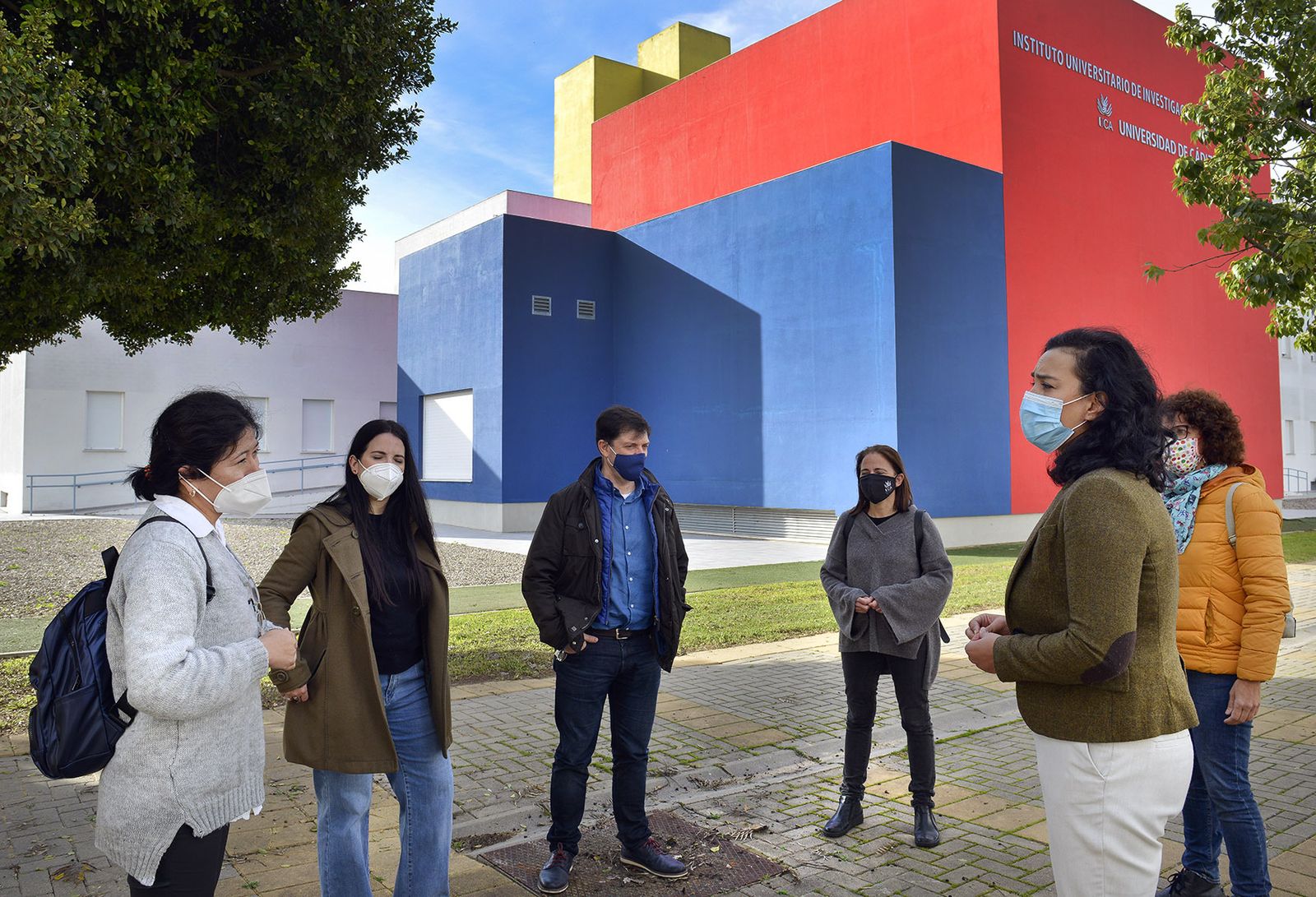 La delegada Ana Hérica Ramos, este miércoles en el Campus de Jerez.