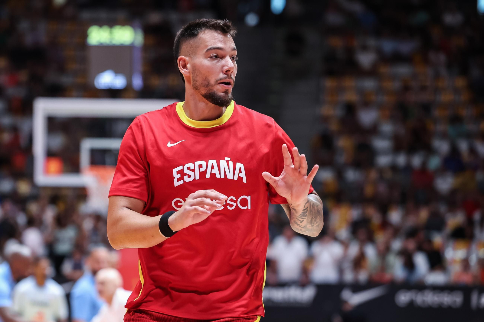 Las fotos del España - Francia de baloncesto
