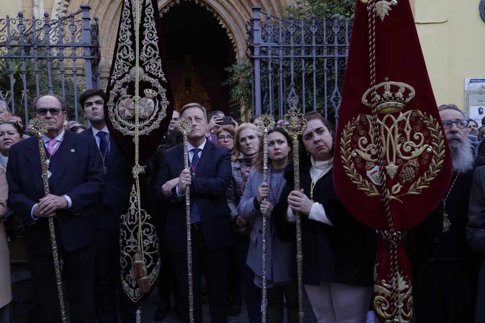 Las imágenes del Vía Crucis de las Hermandades