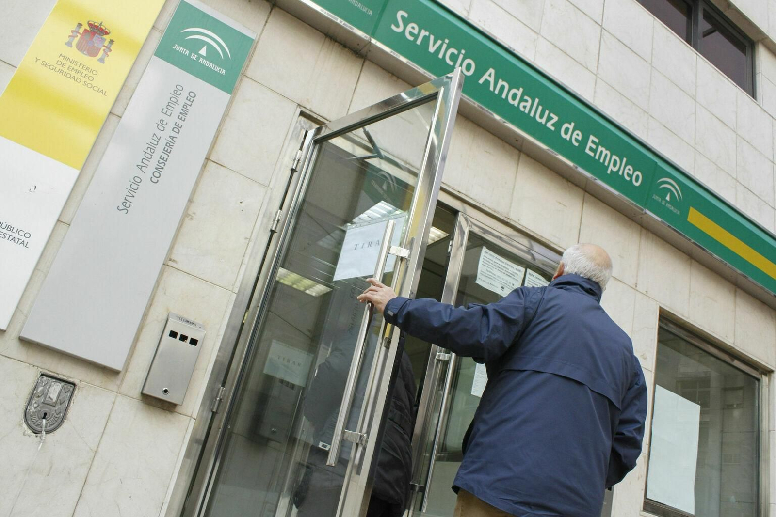 Servicio Andaluz de Empleo en Málaga.