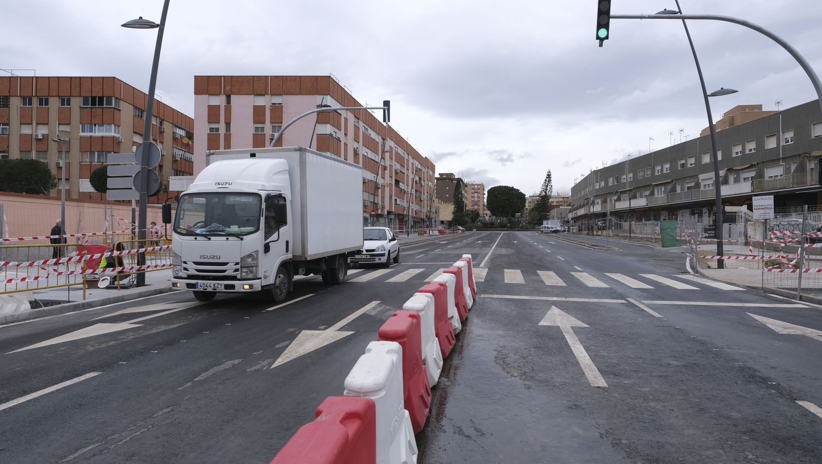 El primer tramo en obras de la Avenida del Mediterráneo se abre al tráfico