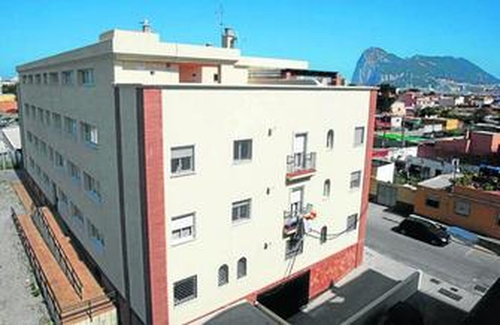 Uno de los bloques de viviendas afectadas por esta decisión de la Junta.