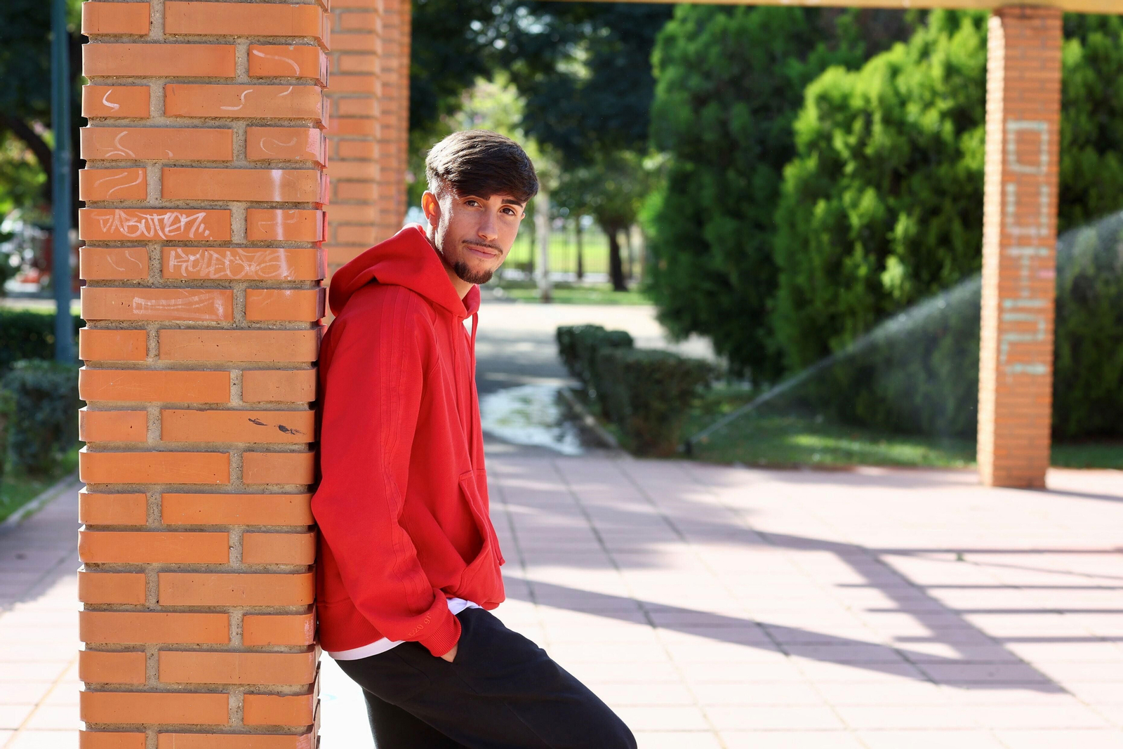 Las fotos de la entrevista con David Larrubia