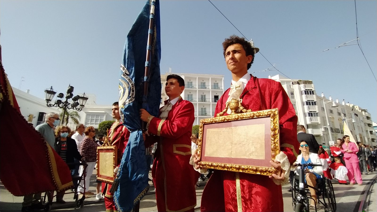 Procesión de San José, la primera de las Glorias, en una imagen del año pasado.