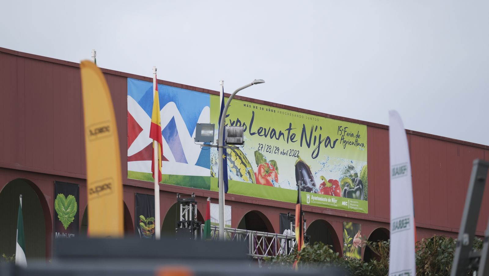 Imágenes del primer día de Expolevante Níjar.