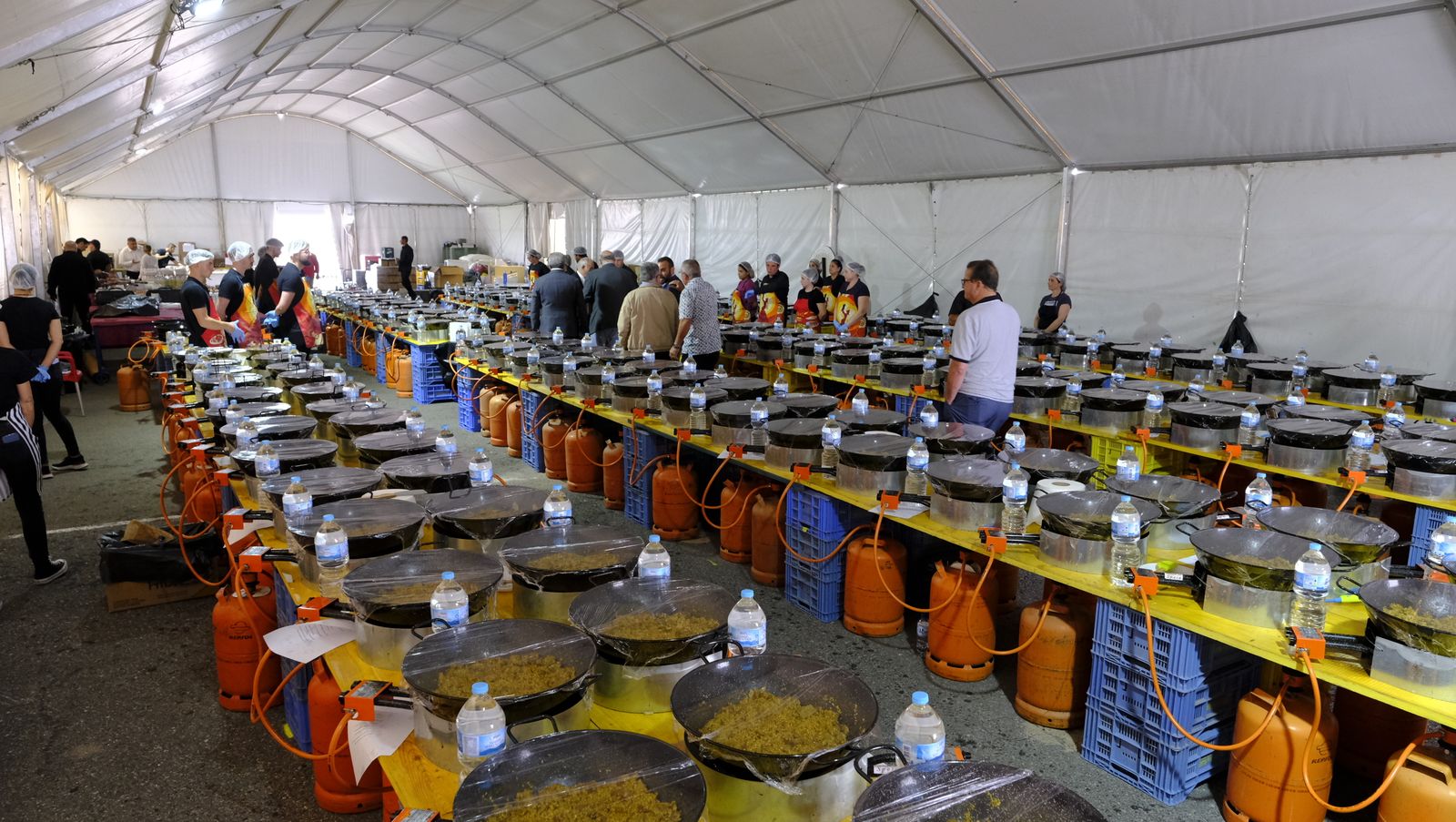 Imágenes de la comida anual de la CUCN, en Níjar