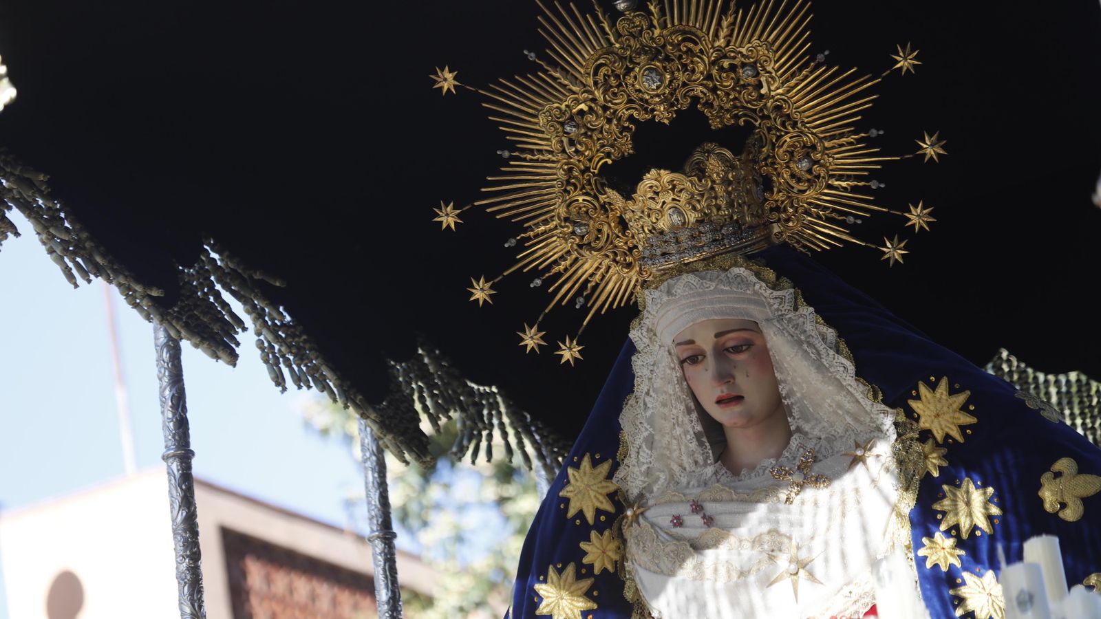 Fotos del Domingo de Ramos  en La Línea: Sagrada Flagelación y María Santísima de la Estrella