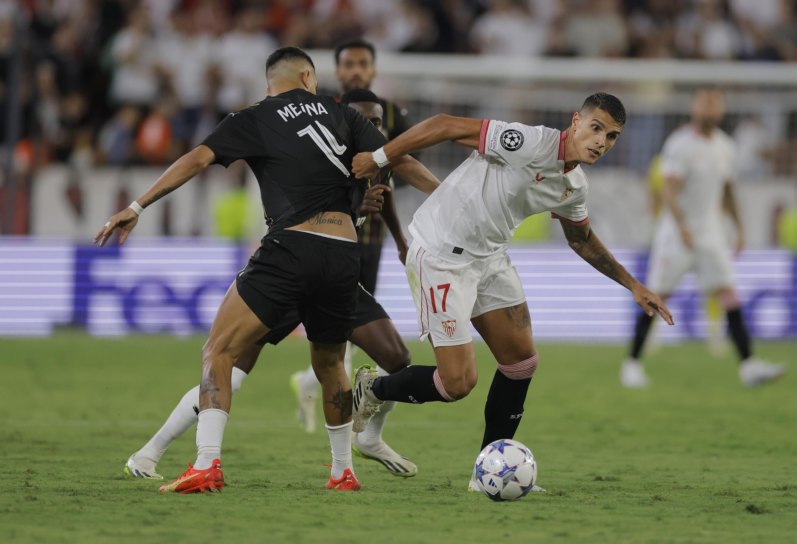 Las fotos del Sevilla-Lens de Champions