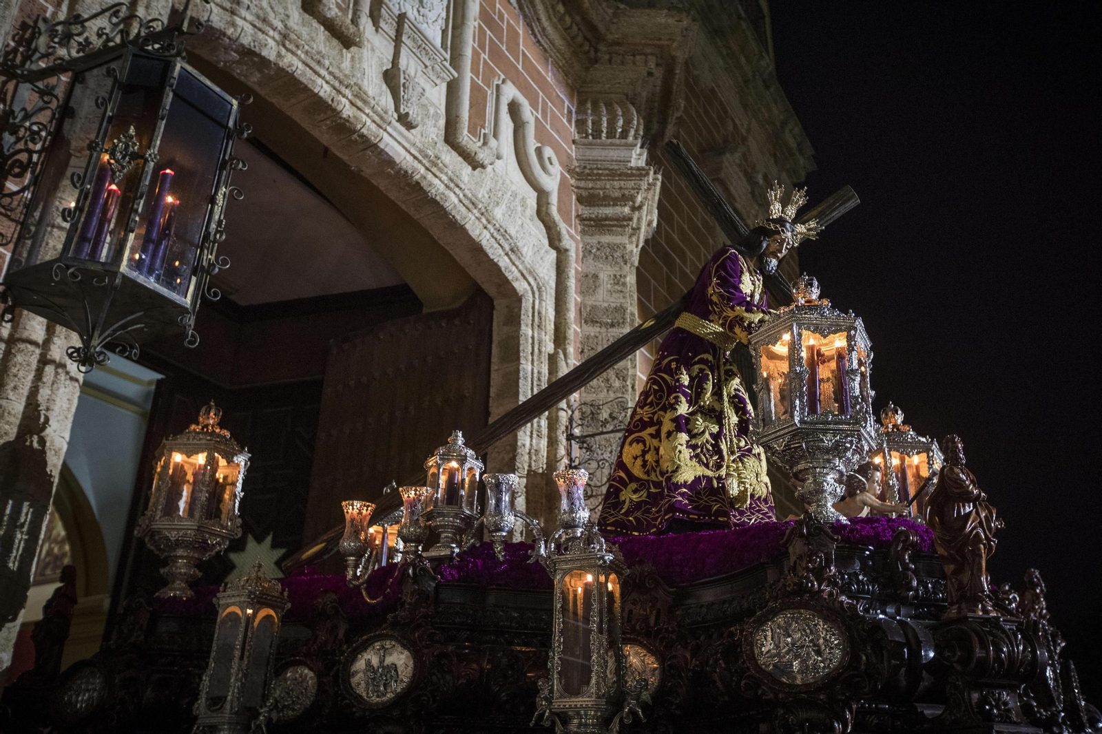 La imagen de Jesús Nazareno, en la pasada Semana Santa.