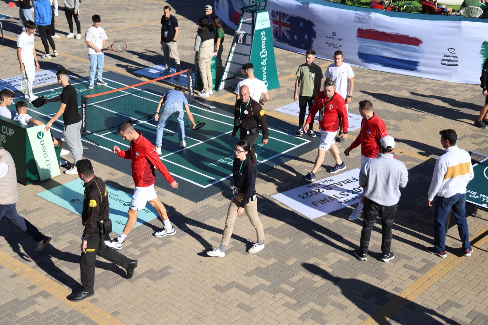 Copa Davis: Ambiente checo y australiano