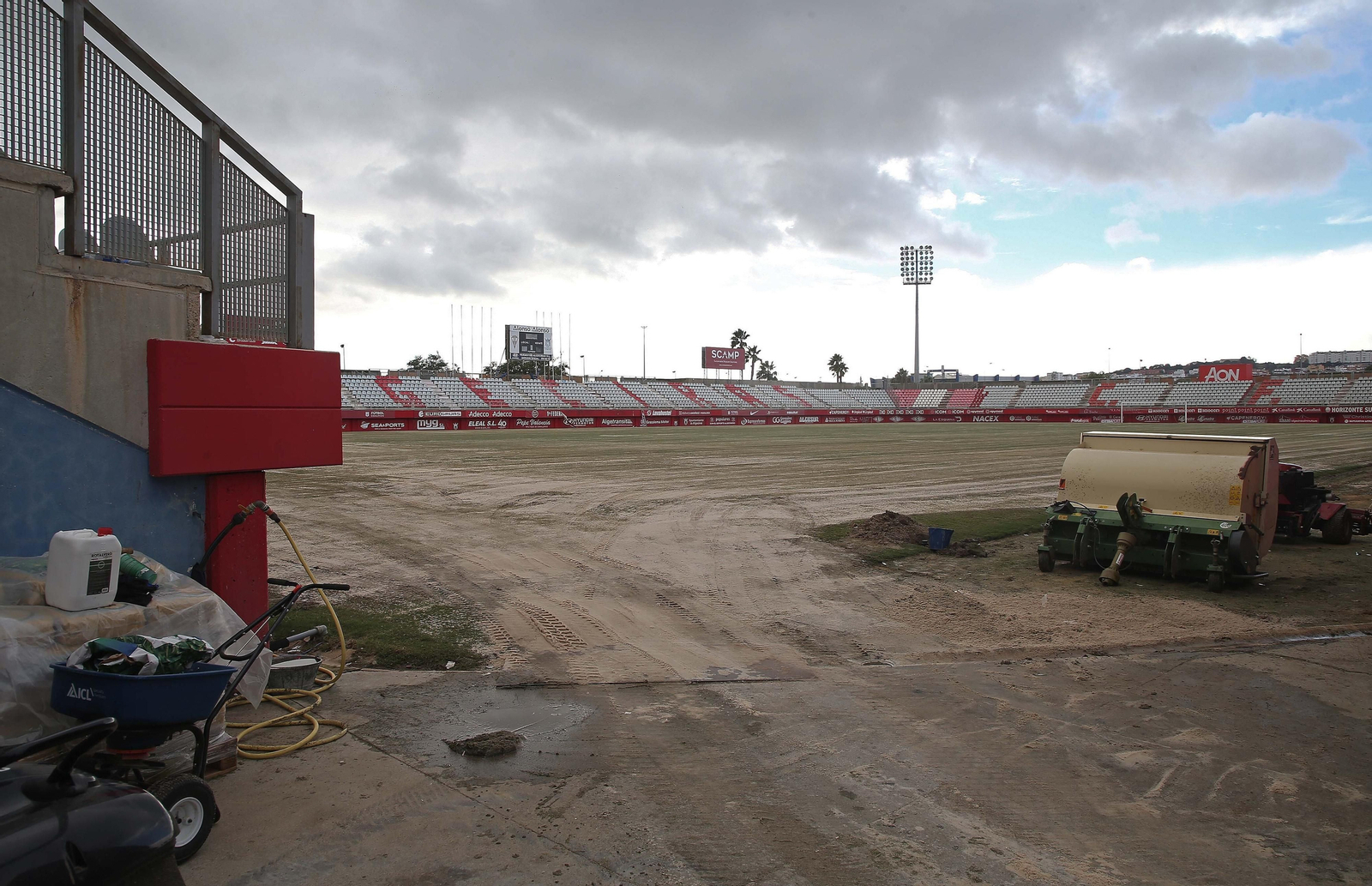 Fotos del entrenamiento del Algeciras CF en La Menacha