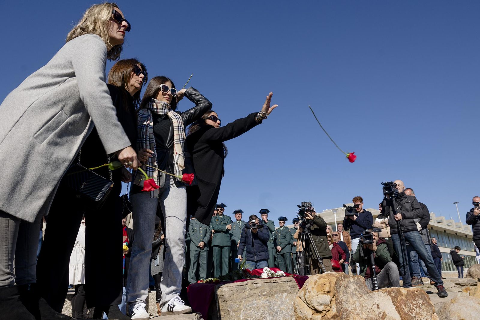 Todas las imágenes del homenaje homenaje a los dos guardias civiles que murieron arrollados por una narcolancha