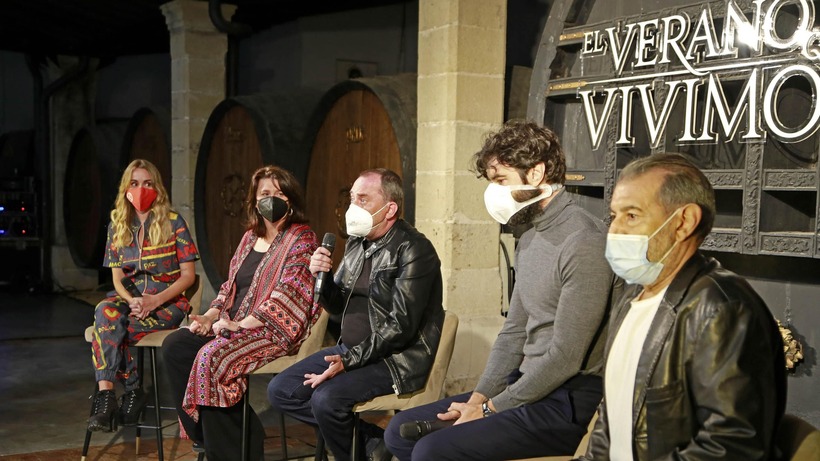 Rueda de prensa de la película 'El verano que vivimos' en González Byass