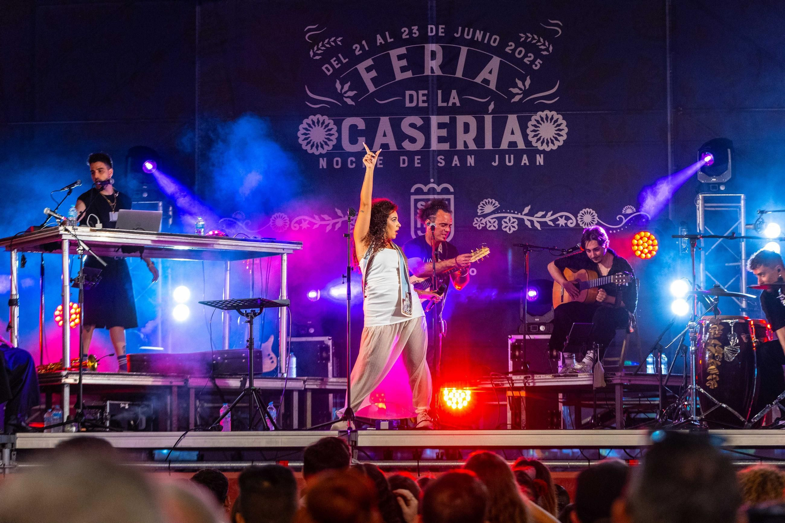 Noche de San Juan en La Casería: las imágenes
