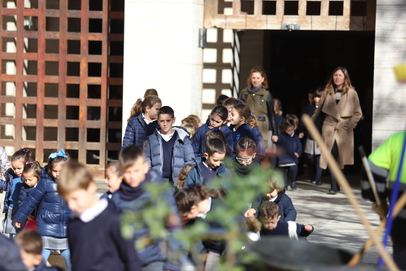 Imágenes de los mas pequeños disfrutando del Festival de Cine Iberoamericano de Huelva