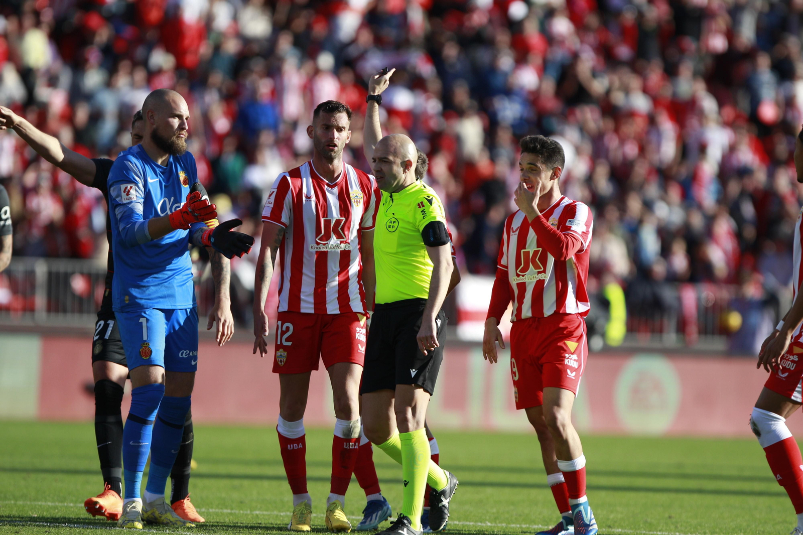 Imágenes del partido U.D. Almería-R.C.D. Mallorca