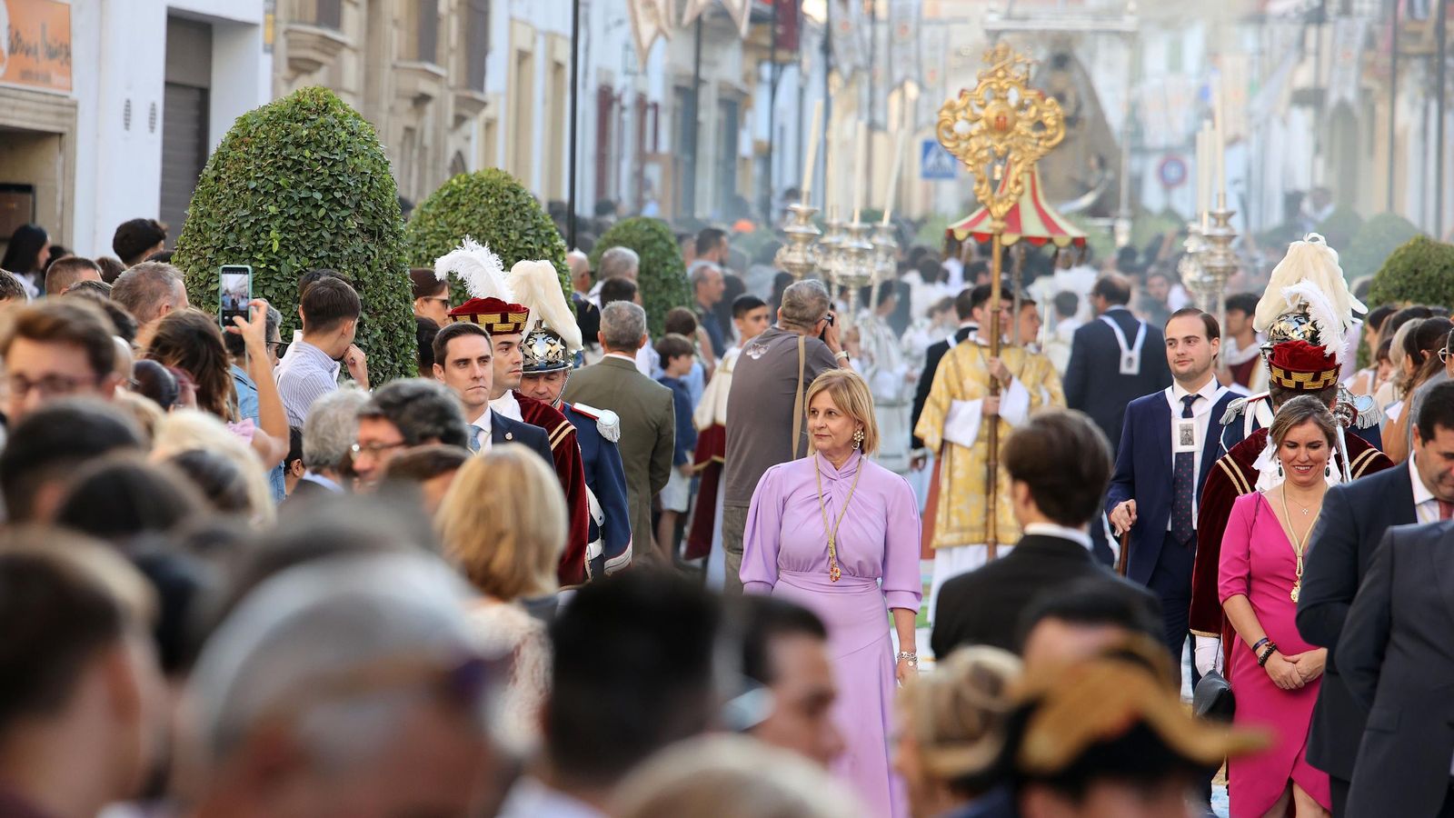 La procesión de la Patrona de Jerez en imágenes
