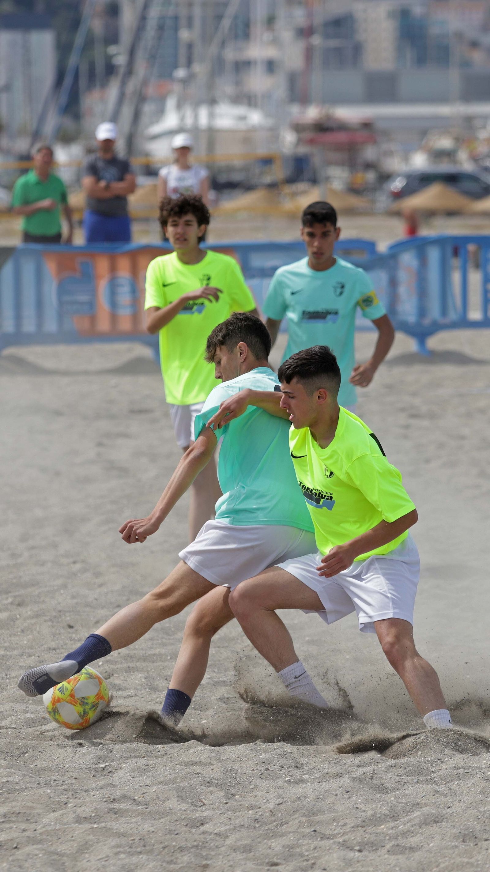 Fotos Torneo de Selecciones Comarcales de Cádiz de Fútbol Playa  categoría cadete en La Línea