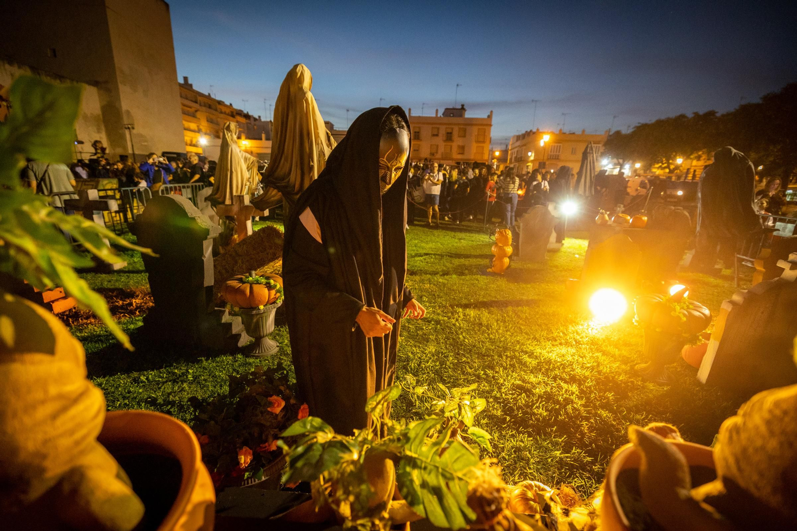 Las imágenes de la Noche de las Calabazas de Halloween en San Fernando