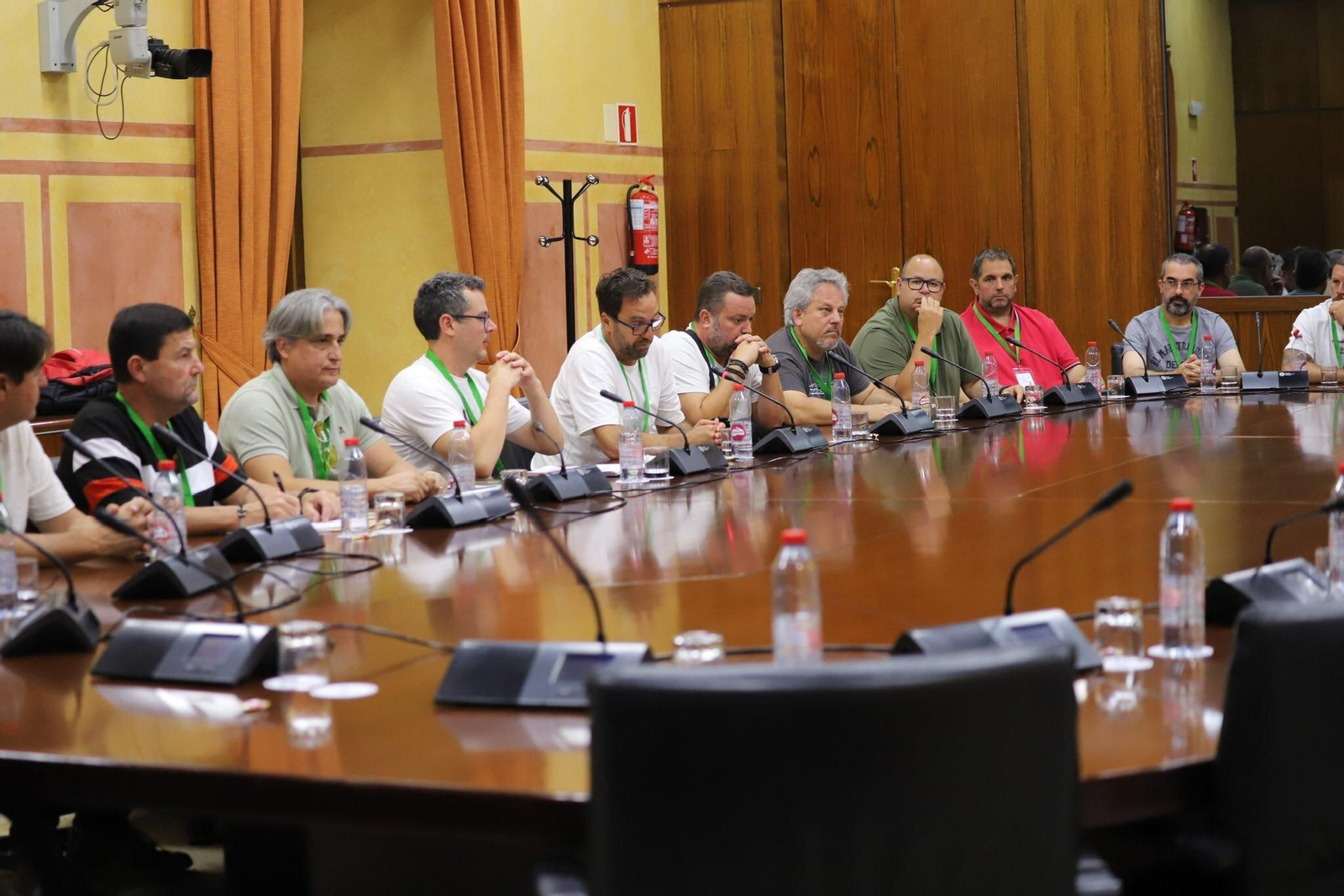 El comité de huelga.